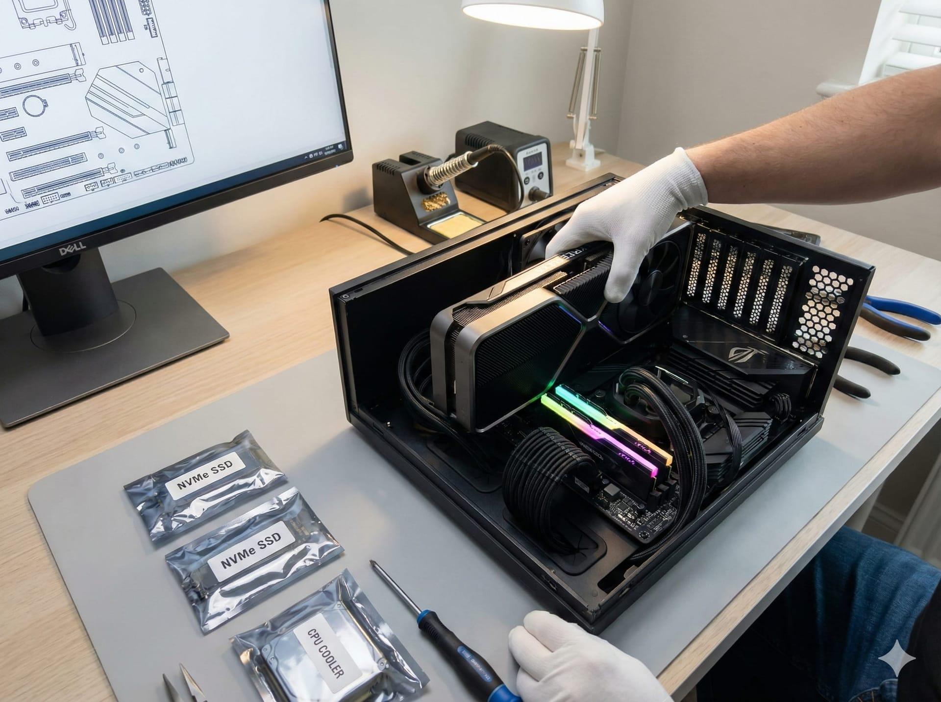 Custom PC Builds service by Resi Tech Solutions