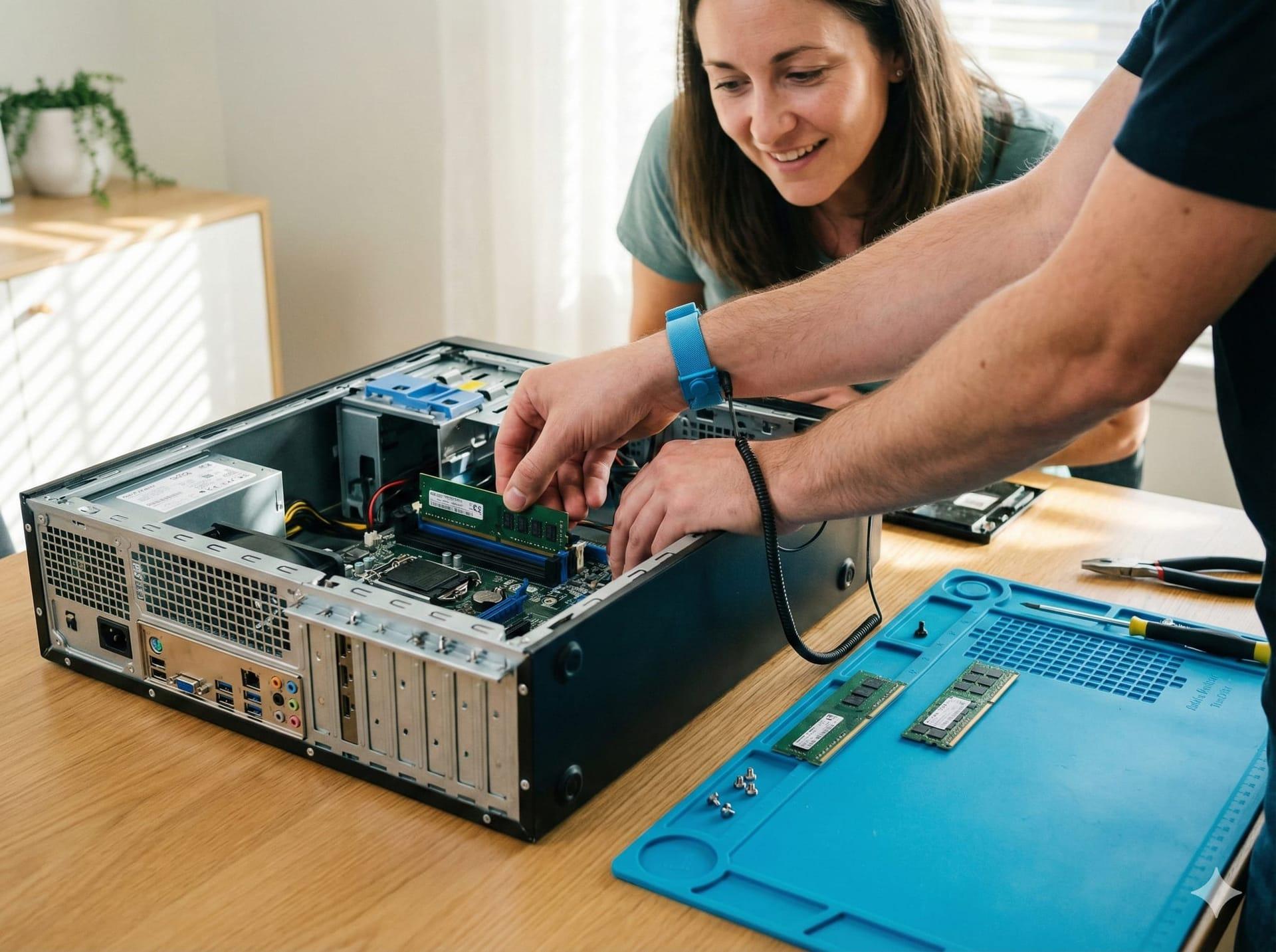 Hardware Diagnostics and Component Replacement service by Resi Tech Solutions