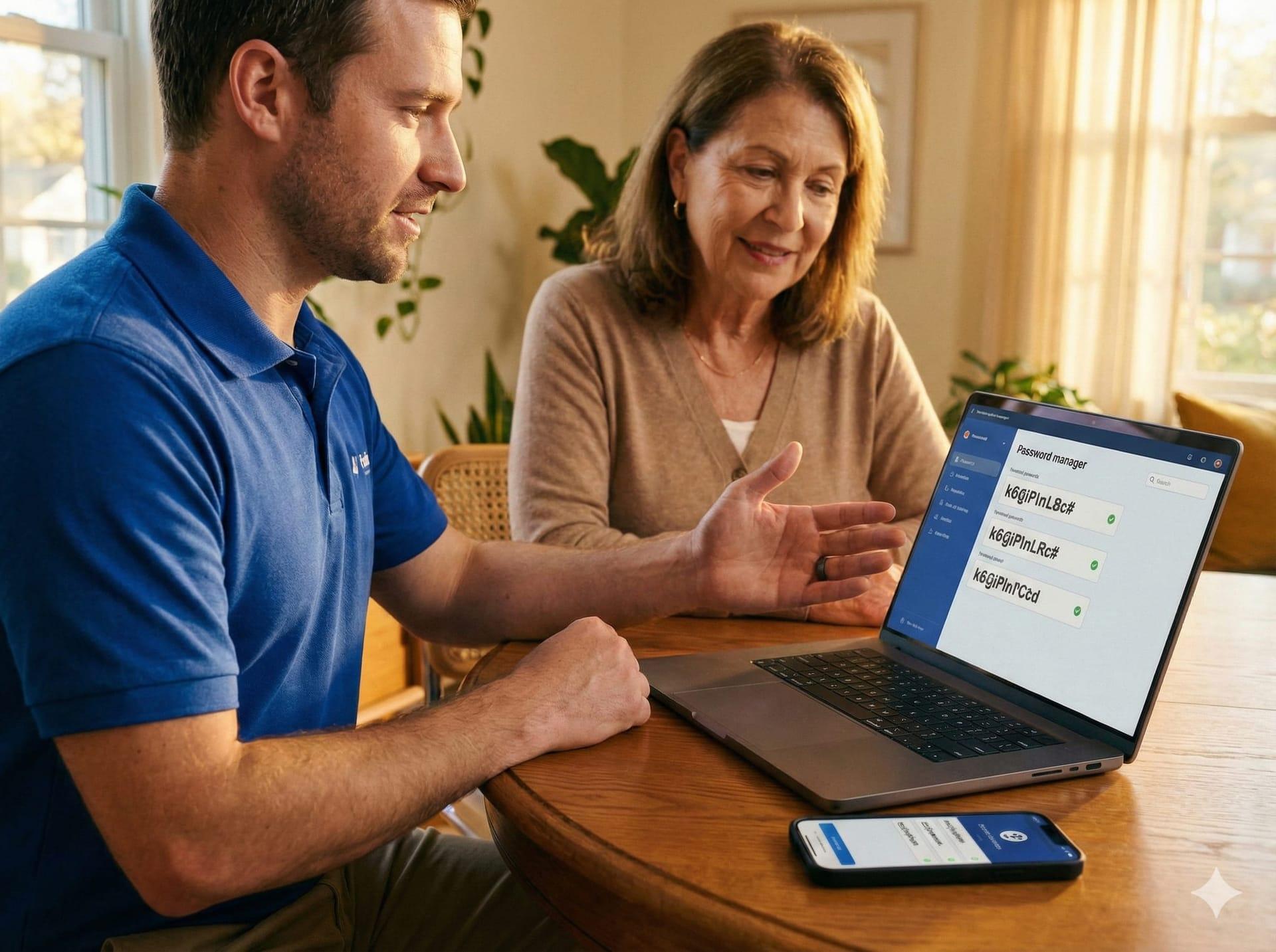 Password Manager Setup and Training service by Resi Tech Solutions