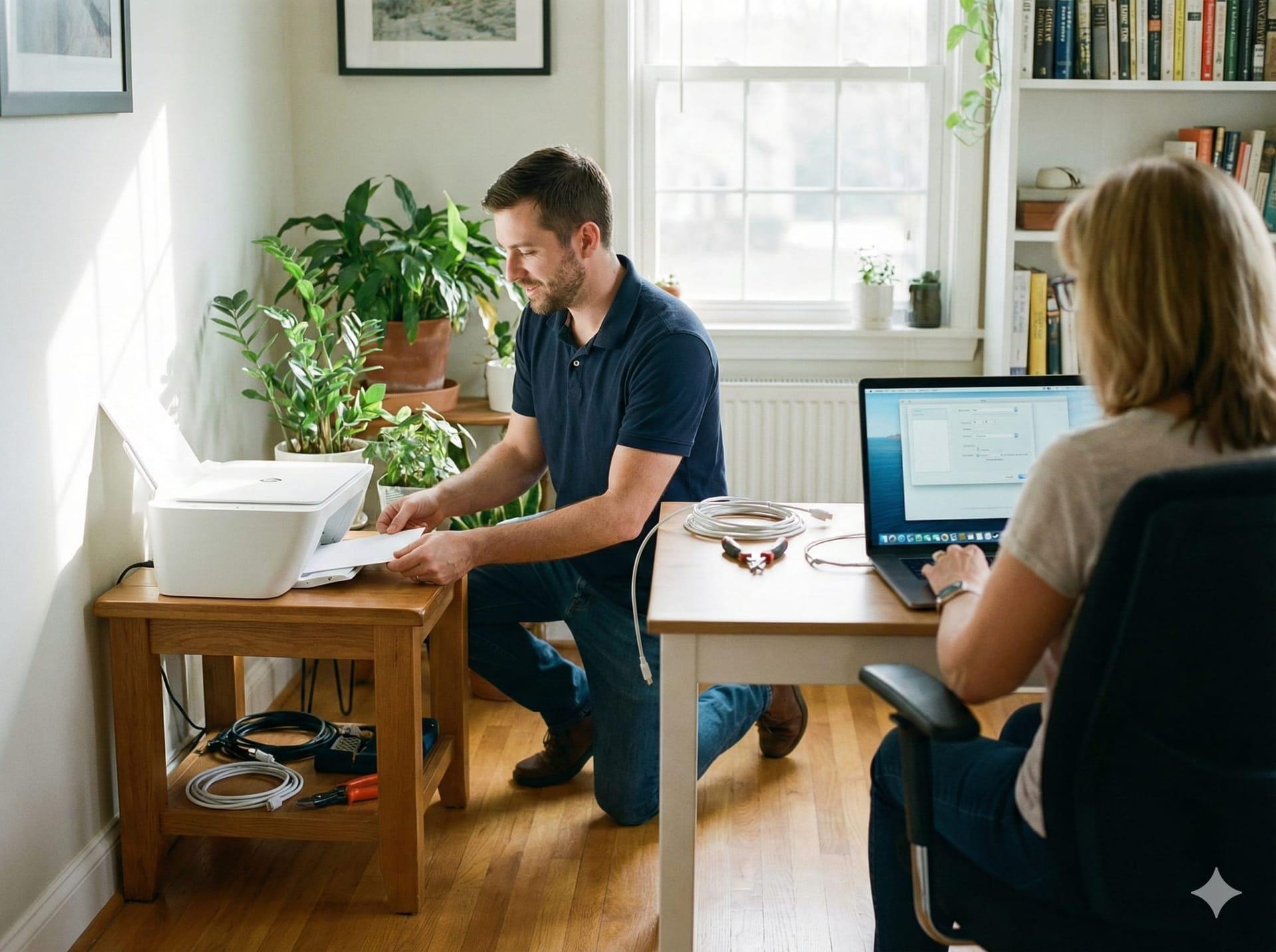 Printer Setup service by Resi Tech Solutions