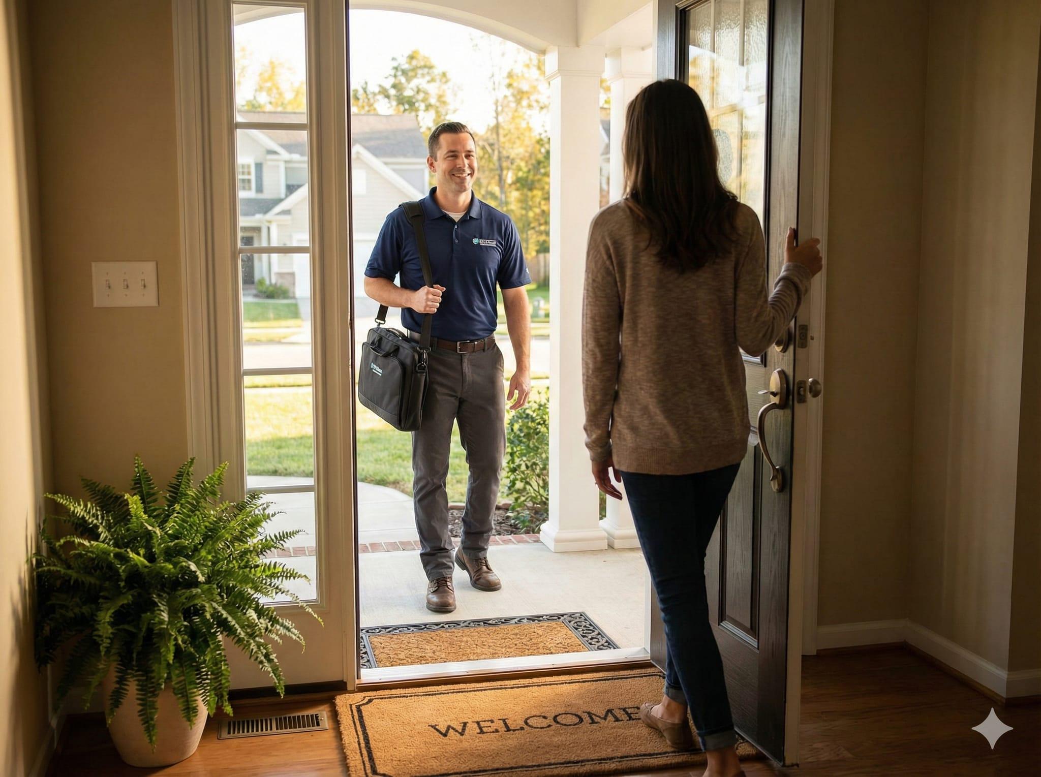 Resi Tech Solutions technician ready to help