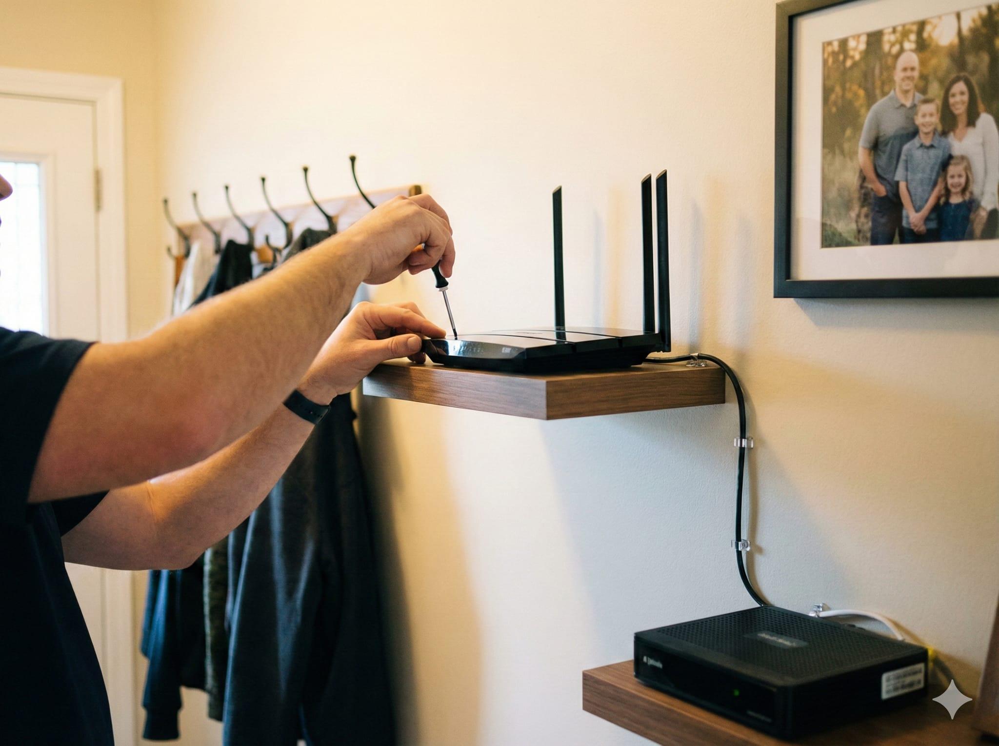 Router/Modem Setup and Configuration service by Resi Tech Solutions